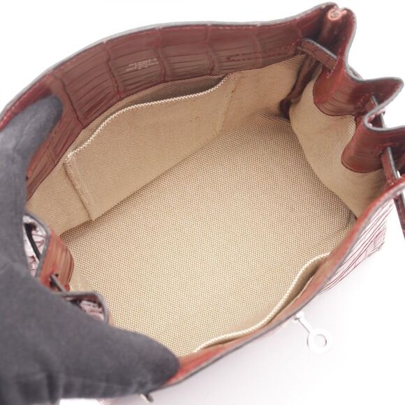 Hermes Kelly Sports MM Niloticus Mat Shoulder Bag - Picture 4 of 10